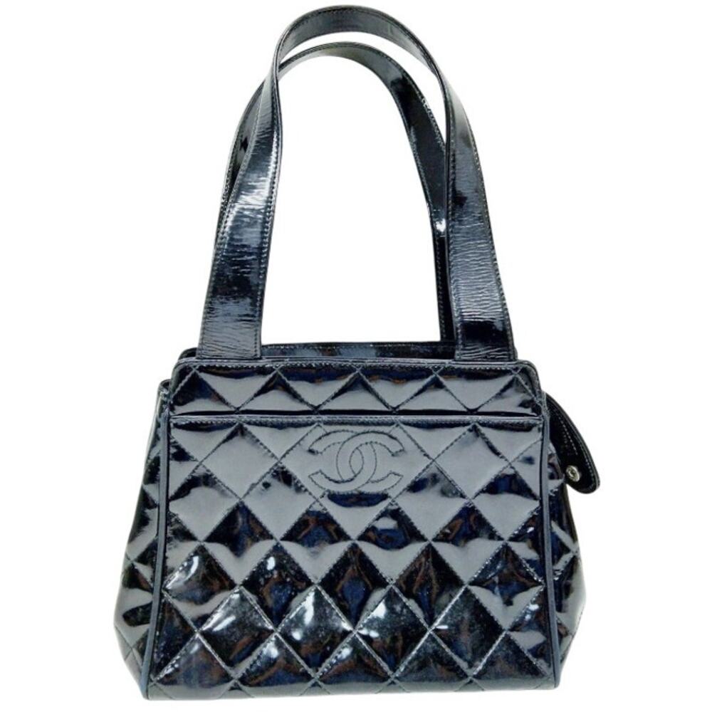 💎✨BEAUTIFUL✨💎Authentic Chanel Handbag Black Patent Leather - Picture 3 of 10